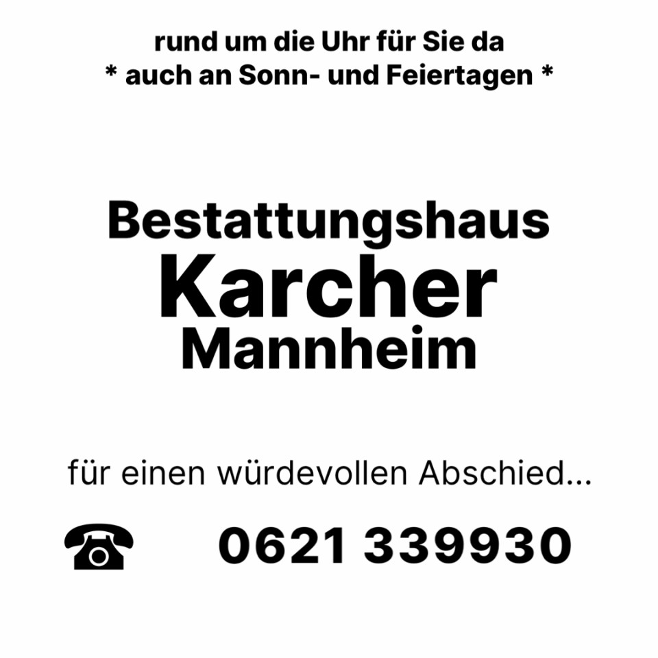 Beerdigungen Rheinau
